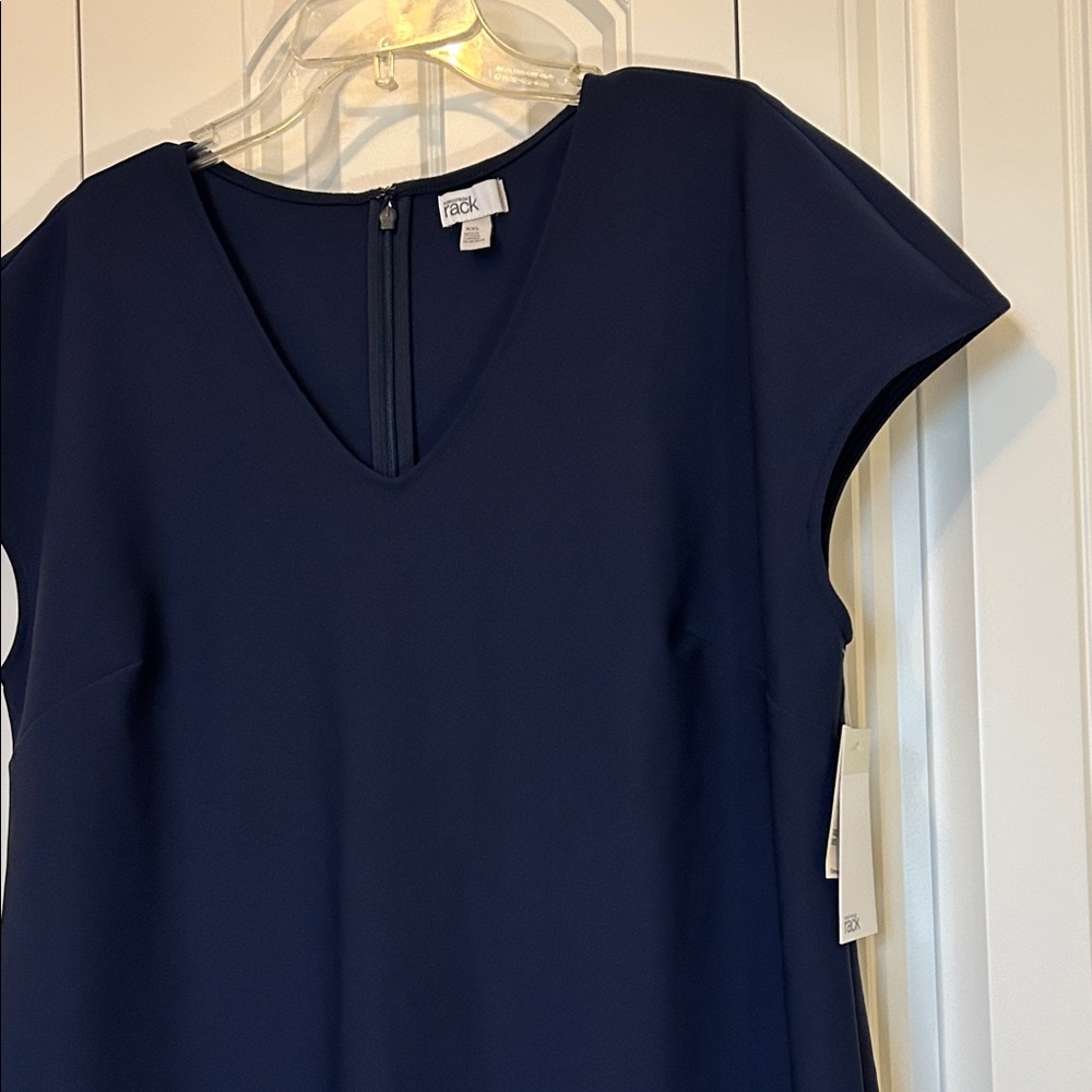 Nordstrom Classic Navy Midi Dress - Picture 3 of 6